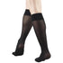 Truform Sheer Compression Stockings, Women's Knee High Length, 8-15 mmHg, 20 Denier, Black, X-Large