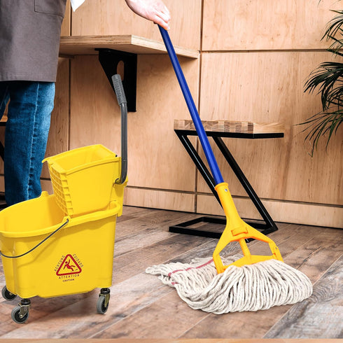 MATTHEW CLEANING Heavy Duty Mop Head Replacement for General and Floor Cleaning, Pack of 3