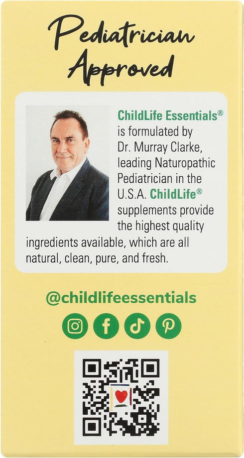 CHILDLIFE ESSENTIALS ChildBiotics Probiotics with Colostrum - Kids Probiotic Chewables, All-Natural, Non-GMO, Gluten-Free - Natural Mixed Berry Flavor, 92 Chewable Tablets