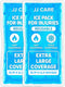 JJ CARE Ice Packs for Injuries Reusable (Pack of 2, XL) -