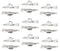 JGFinds Silver Tone Barrette Hair Clips - Cabochon Setting for DIY Crafts & Accessories, 20 Pack
