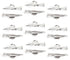 JGFinds Silver Tone Barrette Hair Clips - Cabochon Setting for DIY Crafts & Accessories, 20 Pack