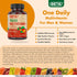 DEVA Vegan Multivitamin & Mineral Supplement | 90 Count | High Potency Vegan Formula with Green Whole Foods, Veggies,
