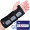 FEATOL Wrist Brace Carpal Tunnel, Night Support Brace with Adjustable Straps, Hot/Ice Pack for Relief