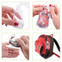 Duufin 40 Pieces Keychain Set with 20 Hand Sanitizer Holder Keychains and 20 Reusable Flip Cap Travel Bottles