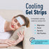 AllSett Health 20 Pack - Cooling Patches for Fever, Natural Headache and Migraine Relief, Soft Gel Sheets, Fever Patch for Kids, Tension/Sinus, Headache Relief Prevention
