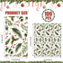 SMUAENSS 100 3-Ply PCS Christmas Paper Napkins, Berries Pine Guest Napkins, Greenery Christmas Bathroom Disposable Hand