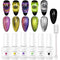 Makartt Gel Nail Polish, Magnetic Cat Eye 9D Black Hole Gel Polish with 6 Colors and Magnet Stick