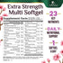 Immune 60 Multivitamin for Women - Essential Daily Womens Multivitamins with Calcium, Folic Acid, Vitamin A, C, D, E, B