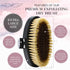 Seraphic Skincare Dry Brush Body Exfoliator for Smooth Glowing Skin, Promotes Blood Circulation, Exfoliating Body Brush