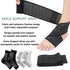 Neuropathy Socks for Women and Men - 2 Pairs Upgraded Soothe Socks with Ankle Support Straps for Plantar Fasciitis