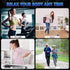 Muscle Massage Gun for Athletes - Handheld Electric Deep Tissue Back Massager with 30 Speed Levels