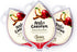 Shortie's Candle Company Apples & Cinnamon Natural Soy Wax Melts 3 Pack - 3 Highly Scented Bars