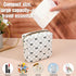 Josojoou Corduroy Sanitary Napkin Storage Bag with Zipper, Cute Period Bag Pouch, Portable Tampon Holder for Purse that