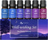 ASAKUKI Essential Oils Blends Set for Diffusers - 6 x 10ml Aromatherapy Oils for Candle Making and Humidifiers.