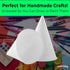 Avant Grub Eco-Friendly Wax-Free White Rolled Rim Paper Cone Drinking Cup, 250Pk for Shaved Ice, Office Water Coolers