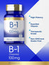 Carlyle Vitamin B-1 | 100mg | 300 Tablets - Non-GMO and Gluten Free Thiamin Supplement