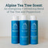 Oars + Alps Men's Moisturizing Body and Face Wash, Alpine Tea Tree, 1 Pack, Sulfate Free