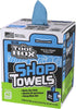 Sellars WIPERS Toolbox Blue Center-Pull Box Shop Towels (200 Sheets Per Box), 10"
