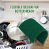 12 PCS Heavy Duty Scour Pads, Green Reusable Scouring Pads for Kitchen, Sink, Garage, Multipurpose Cleaning
