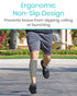 Vive Calf Brace - Adjustable Shin Splint Support, Lower Leg Compression Wrap for Pain Relief, Reduces Muscle Swelling