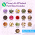Fivona Yoni Steaming Herbs - for Feminine Use and Rituals - V-Detox, Cleanse, Wash, Odor Control - 2 to 4 sessions - Female PH Balance- 1.76 Ounces