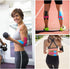 Kinesiology Tape (4 Pack) 16.4ft Water Resistant Athletic Tape for Pain Relief, Injury Recovery, Ice Blue