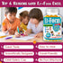 Ez Focus Gummies for Kids - Chewable Focus Vitamins for Brain Support, Attention & Calming, Natural Omegas DHA