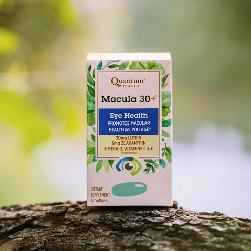 Quantum Health Macula 30+ Eye Health Supplement, 60 Softgels, Promotes Macular and Retinal Health