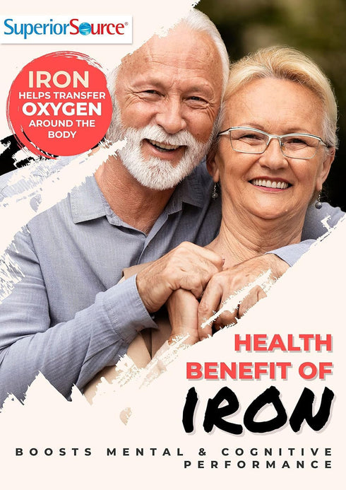 Just Women Iron 25 mg (Ferrous Fumarate) MicroLingual Tablets, 90 Count, Non-GMO, Quick Dissolve, Easily Absorbed