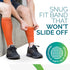 Calf Compression Sleeves - Footless Compression Socks for Runners, Shin Splints, Varicose Vein & Calf Pain Relief for