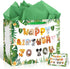 Jungle Safari Birthday Gift Bag Wild Animal Birthday Gift Bag with Wrapping