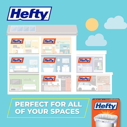 Hefty Medium Trash Bags - Fabuloso Scent, 8 Gallon, 26 Count