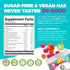 Nutracelle NUTRAMIN Sugar-Free Vegan Gummy Multivitamins for Kids, 90 Count Bottle