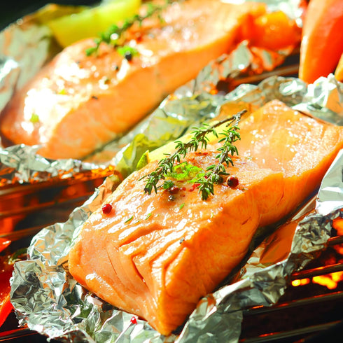 Crystal by Crystalware Aluminum Foil Sheets - Precut Foil Sheets - Pop Up Foil Sheets for Storing, Cooking Food - Premium Aluminum Foil Wraps - Single Foil Sheets 9” x 10.75” - 200 Sheets by Crystal by crystalware
