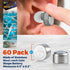 MEDca AG5 LR754 Batteries - 60 Count Pack 1.5V Alkaline 754 LR48 193 for Hearing Aids