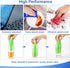 ovwo 12Pcs Premium Microfiber Cleaning Cloth, Highly Absorbent Household Cleaning Supplies - for Kitchen Towels, Dish