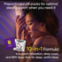 De-stress & Sleep Daily Multivitamin Supplement, 30 Pack with Relaxation, Sleep Onset, Vitamin C, B6, Magnesium,