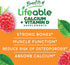 Lifeable Calcium 500 mg with Vitamin D3 1000 IU Gummies - Great Tasting Natural Flavor Vitamin Supplement, Gluten Free,