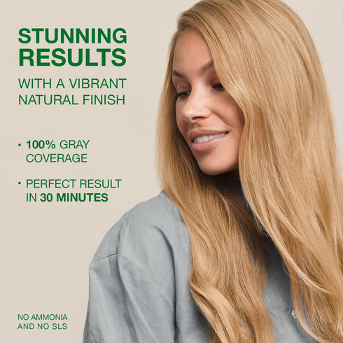 Naturigin Permanent Hair Color, 10.3 Light Golden Blonde, Ammonia Free, 1 Pack, 100% Gray Coverage