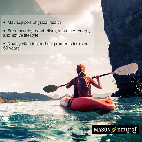 MASON NATURAL Vitamin B12, 50 mcg with Calcium, 100 Tablets (Pack of 3), Healthy Conversion of Food into Energy,