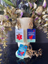 TLC Safety By Design My Dog is Home Alone Emergency Alert Safety I.D. 2 Pk. Plastic Key Tags with Contact Call Card