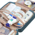 NISHEL Large Size Toiletry Bag for Women, Travel Essentials Organizer, Hanging Makeup Case for Cosmetics