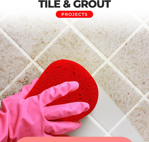 Sponges for Cleaning, 2 Pack Multi-Purpose Sponge, Perfect for Car Wash, Household Cleaning, Tile Grout