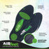 O2, Dynamic Active Arch Support, AIRfeet Relief Shoe Insoles Relieve Plantar Fasciitis, Leg Fatigue, Flat Feet