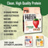 WILD SOCIETY Premium Clear Whey Protein + Electrolytes, Strawberry Coconut, 16 oz
