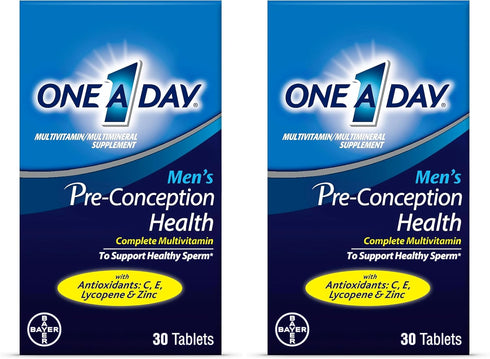 A Day Men's Pre-Conception Health Multivitamin to Support Healthy Sperm,Supplement for Men