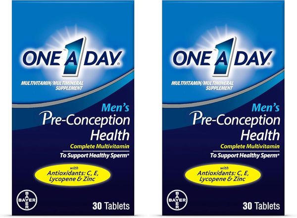 A Day Men's Pre-Conception Health Multivitamin to Support Healthy Sperm,Supplement for Men
