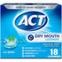 ACT Total Care Dry Mouth Lozenges, Mint-18 ea