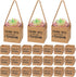 Motiskyy 24 Pcs 2.5 Inch Teacher Nurse Appreciation Succulent Wrap Bags Thank You